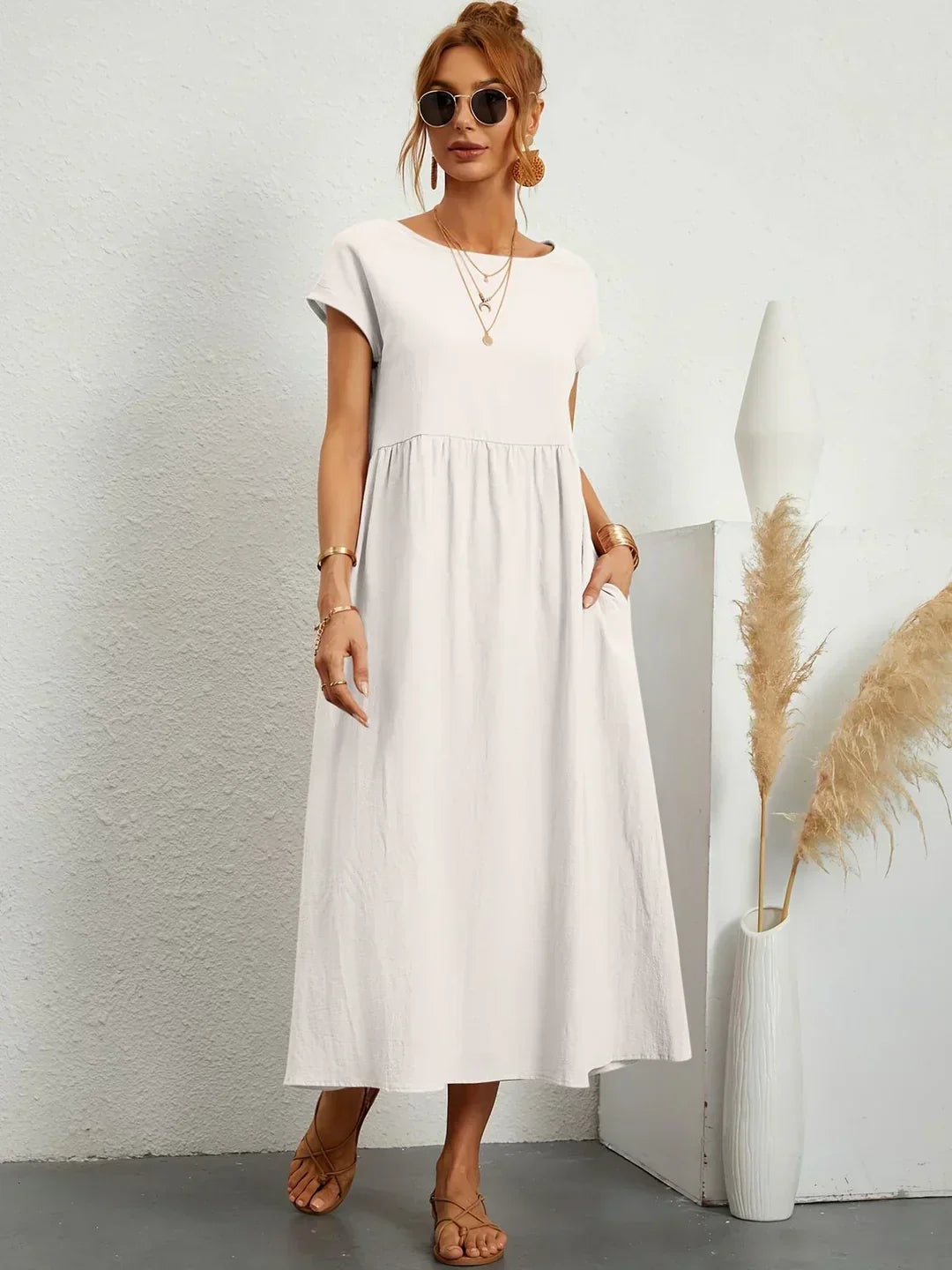 Charlotte | Timeless Flowing Maxi Dress