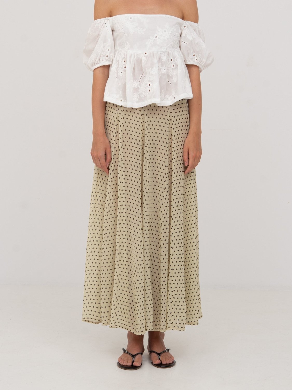 Night Noctis Polka Dot Skirt