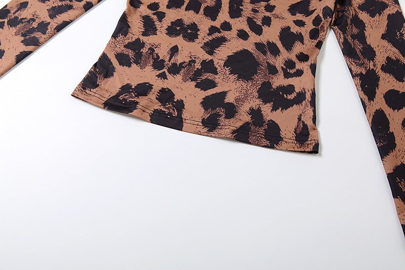Wild Curve Long Sleeve Bodycon Set