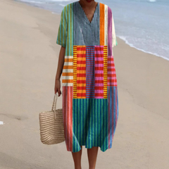 Alira™ | Multicolour Summer Dress