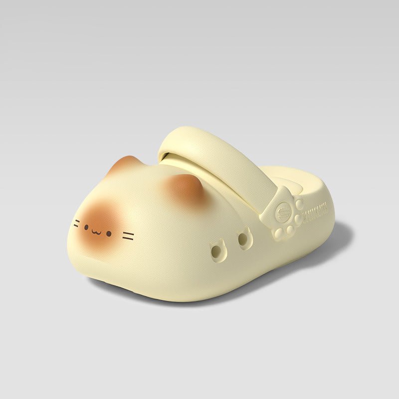 Lightweight  Non slip Cat Paw Print Slippers