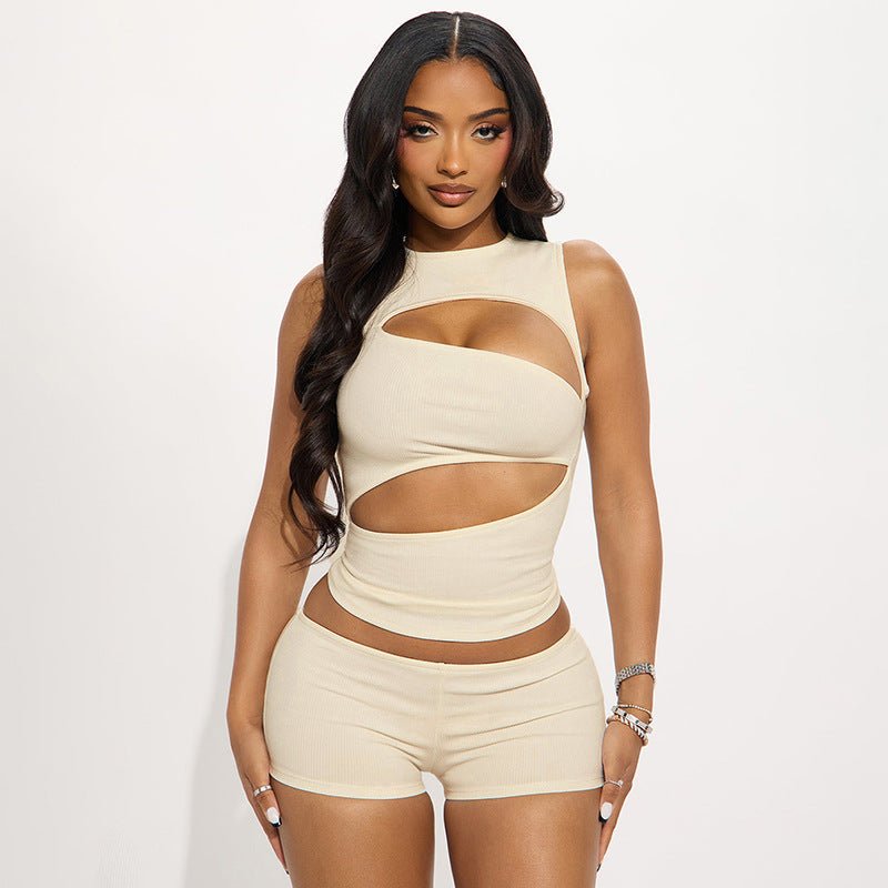 Cutout Slim-Fit Set