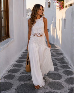 Vivorie White Skirt