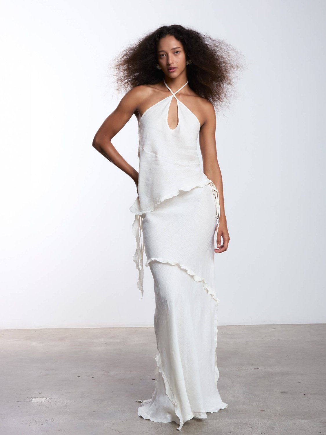 White Linen Ecstasy Skirt