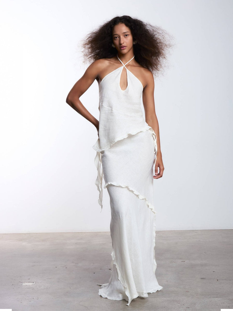 White Linen Ecstasy Top