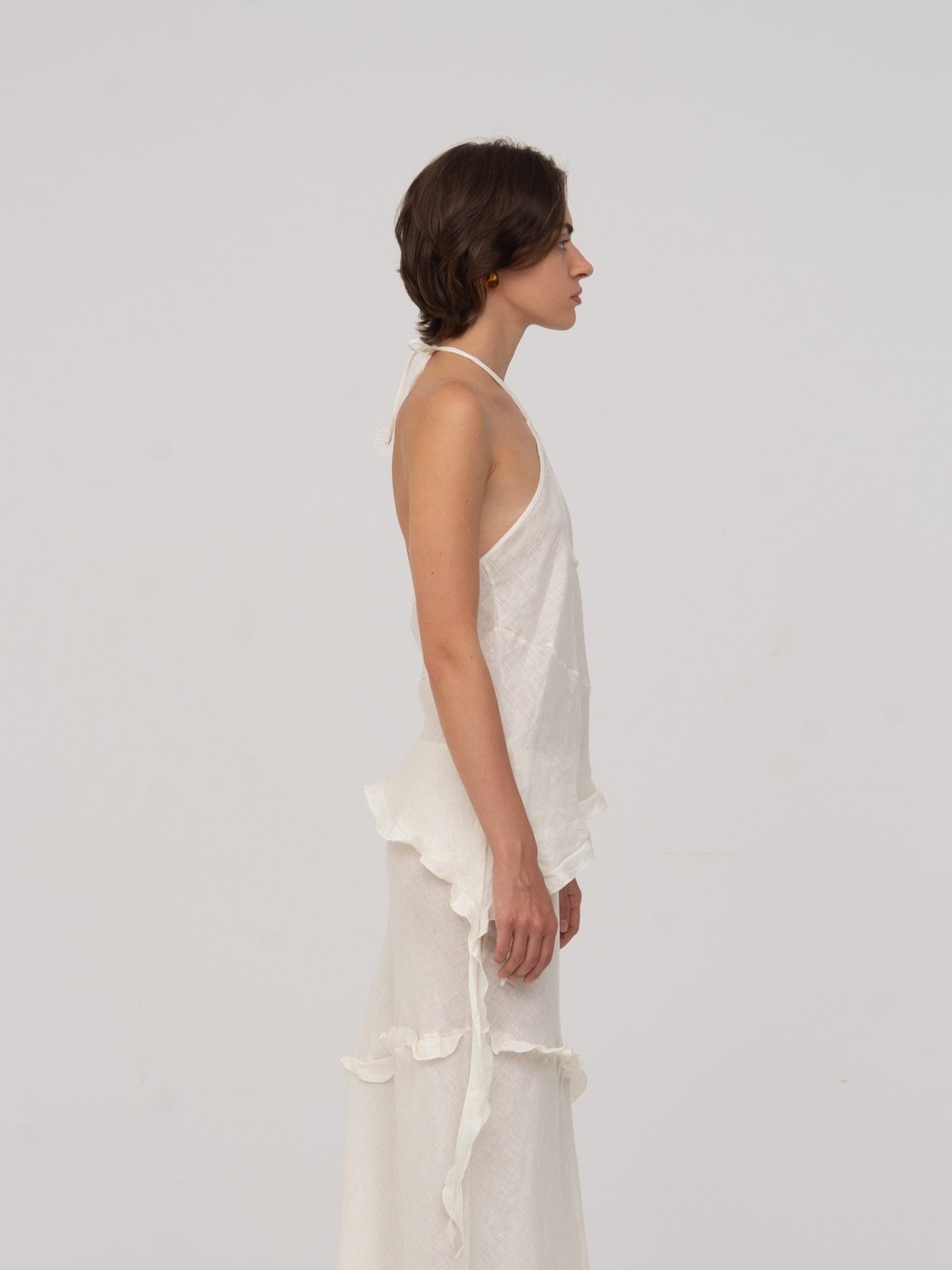 White Linen Ecstasy Top