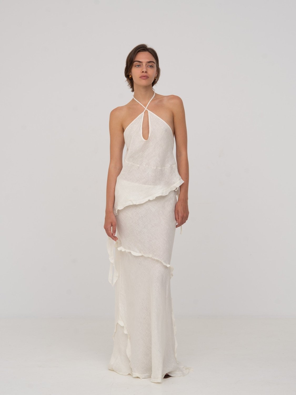 White Linen Ecstasy Top
