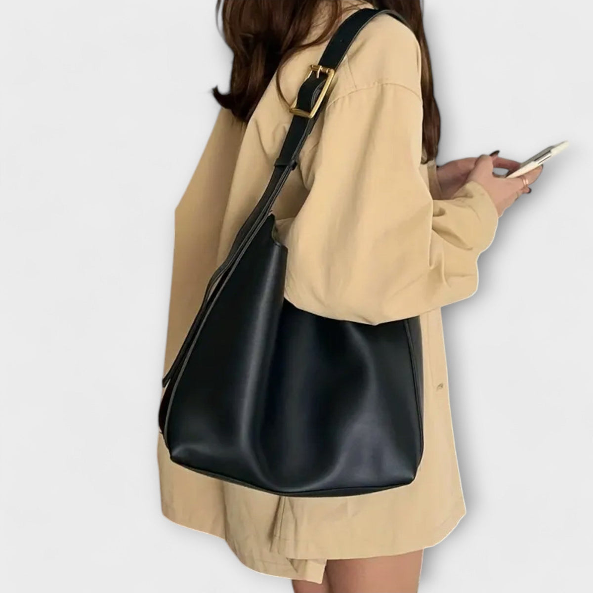 Evelyn – Elegant Leather Shoulder Bag
