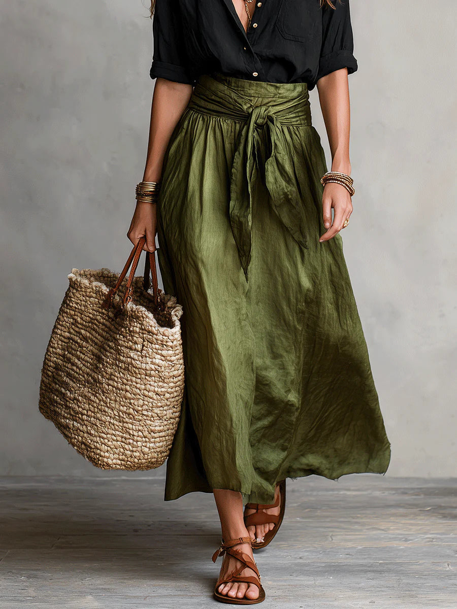 CLEO | Two-Piece Set with Midi Skirt