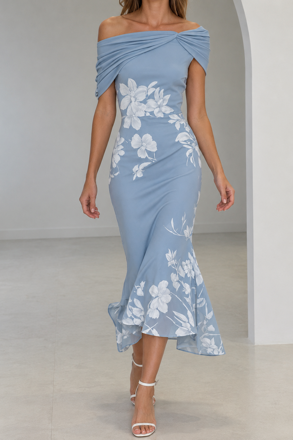 Women's Elegant Wedding Guest Dress | Midi