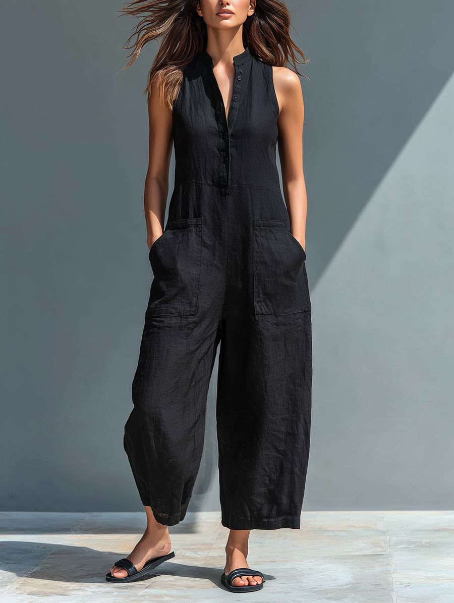 Adele | Effortless Wide-Leg Jumpsuit | FINAL SALE
