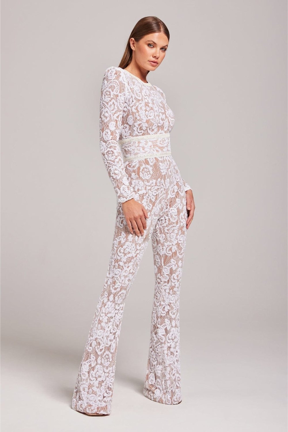 Alma | Elegant Lace Jumpsuit