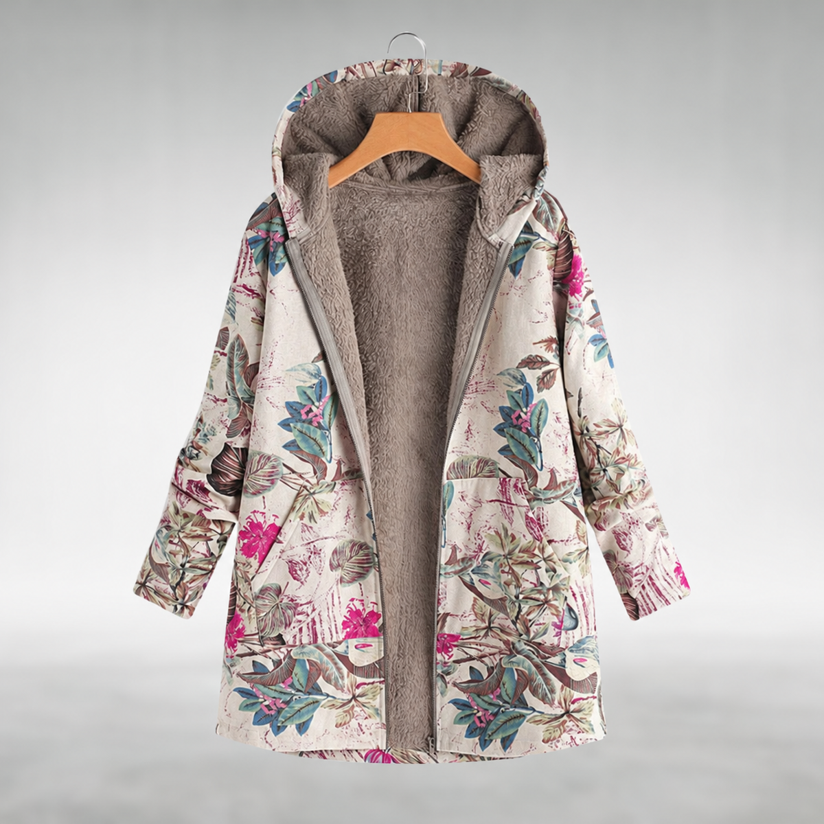 Marjorie™ Stylish Fleece Jacket