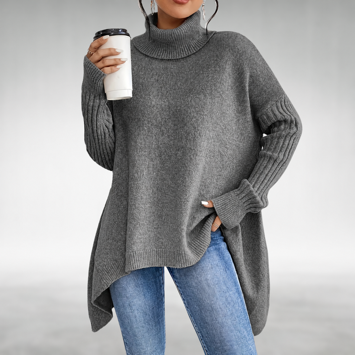 Jana™ Elegant Turtleneck Sweater