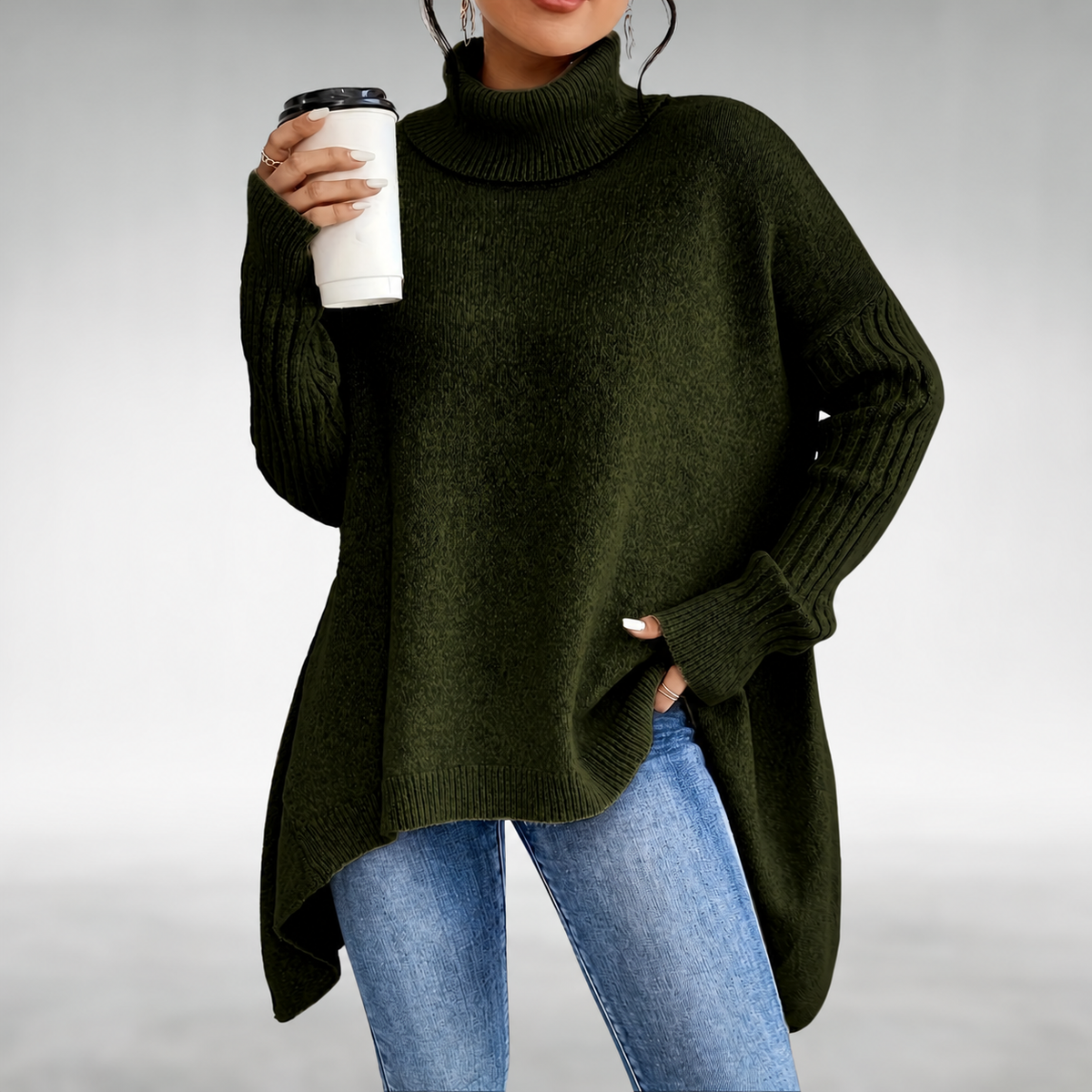 Jana™ Elegant Turtleneck Sweater