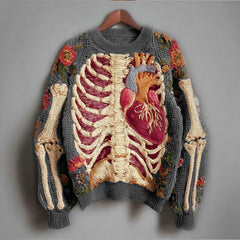 Women's Winter Crew Neck Knit Jumper | Halloween