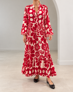 Marielle | Elegant Maxi Dress with Print