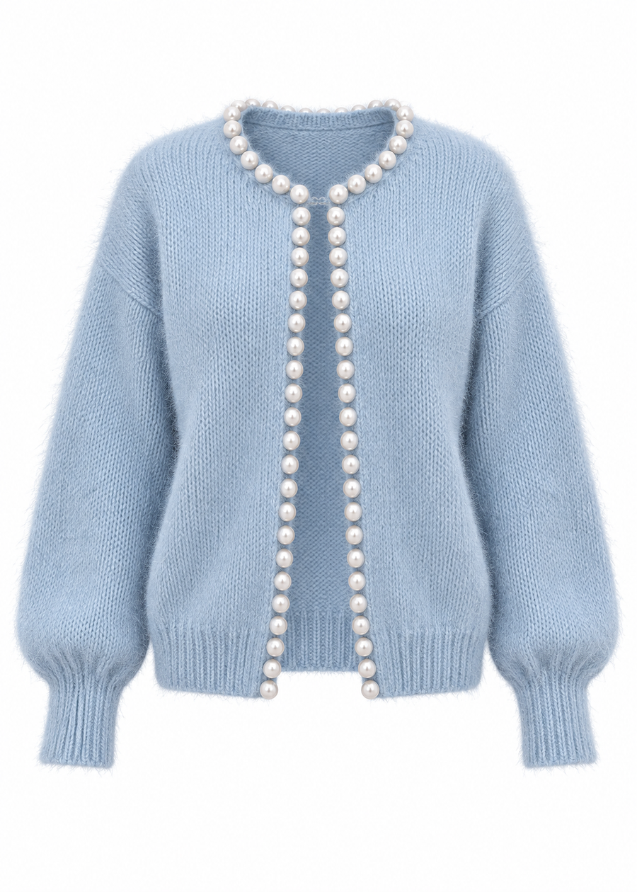 Luna Pearl Knit Cardigan