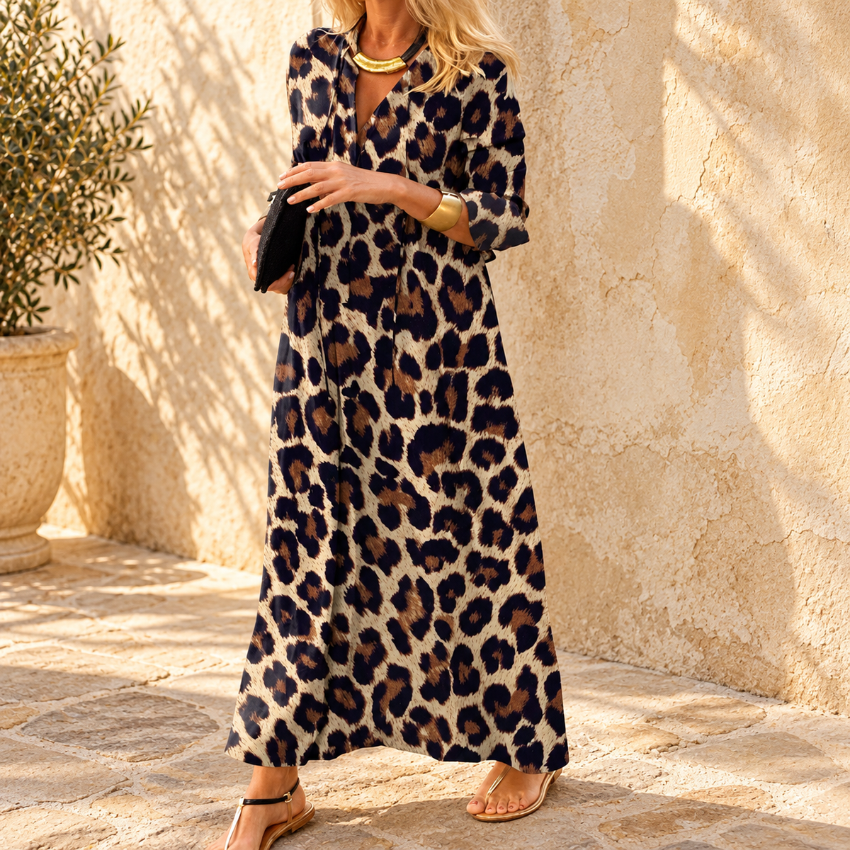 Silvie | Bold and Elegant Leopard Dress