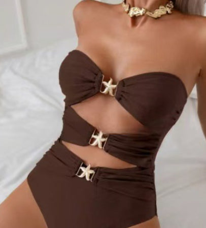 Hot Girl Tight Swimsuit