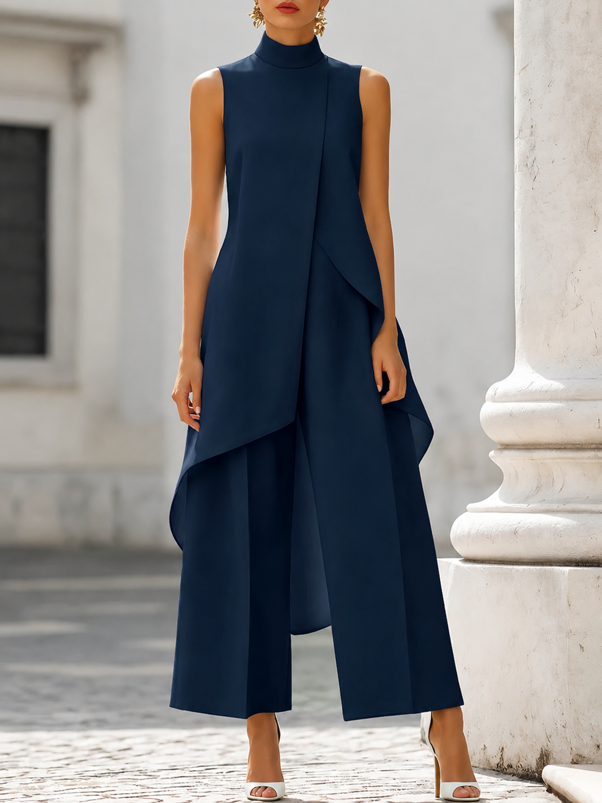 Catalina – Elegant Flowing Long Jumpsuit