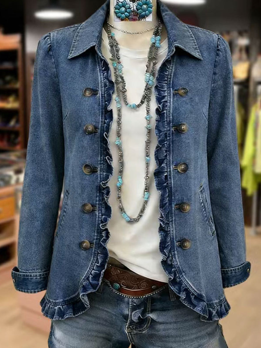 Mikayla | Ruffle Detail Jacket