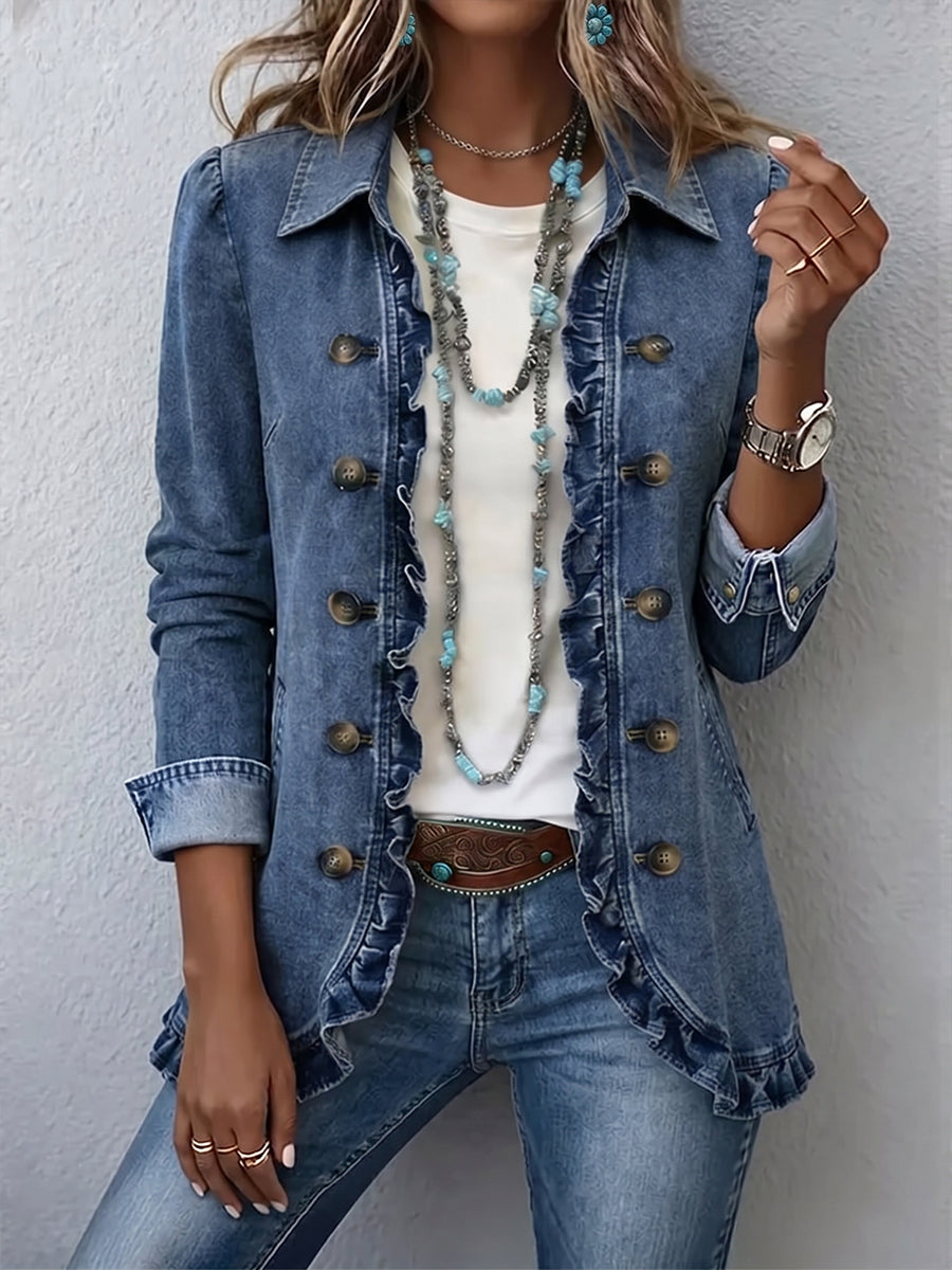 Mikayla | Ruffle Detail Jacket